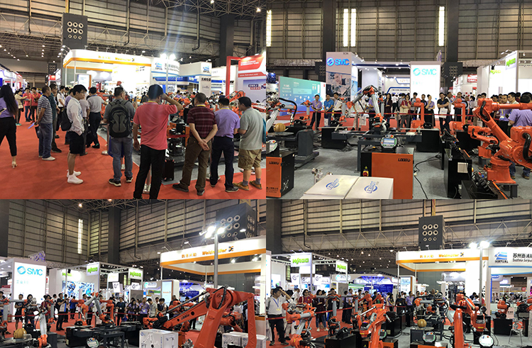 爾必地機器人盛裝亮相中國華南國際機器人與自動化展覽會